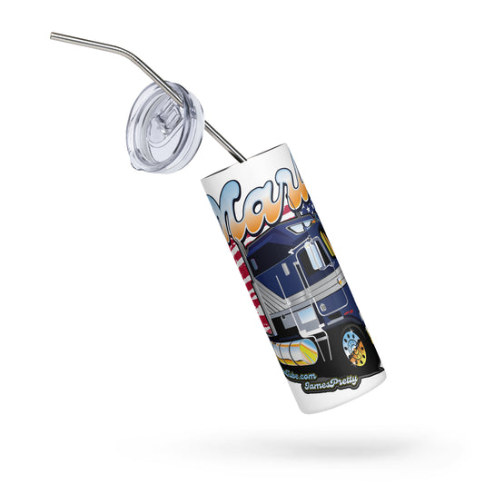 Marla American Flag 2 - Stainless steel tumbler