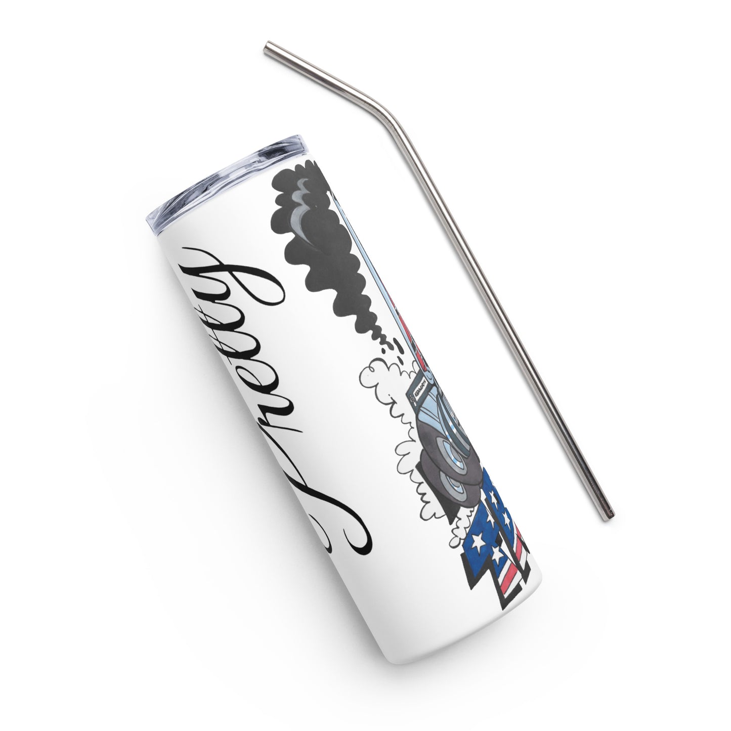 Trisha Drink Tumbler and Straw