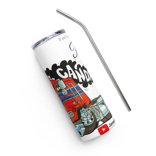 Candy Drink Tumbler and Straw