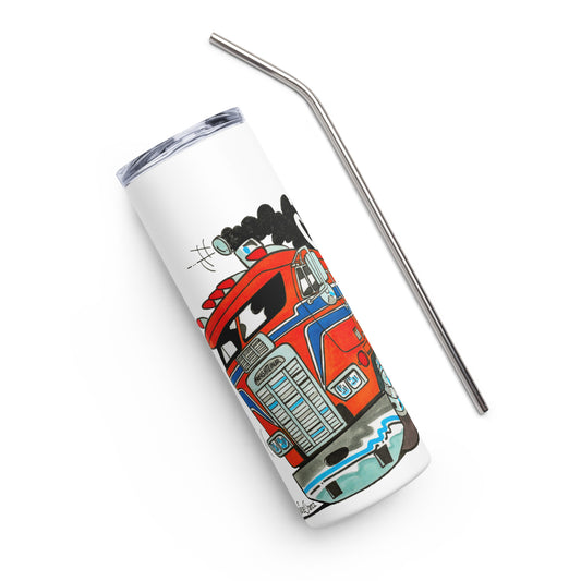 Candy Drink Tumbler and Straw